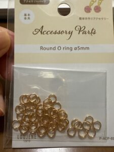 ハンドメイドアクセサリーに使用するため