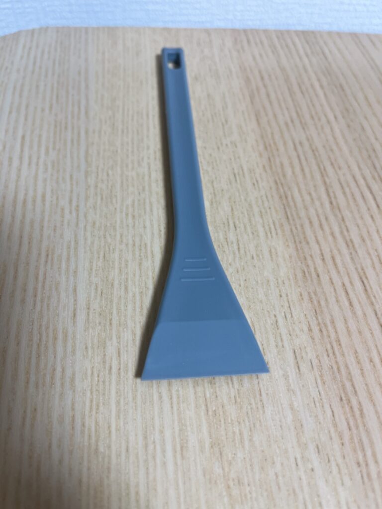 ワイドお掃除ヘラ ダイソー レビュー 2枚目