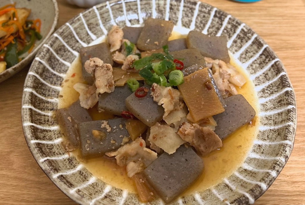丸美屋 おうち食堂 こんにゃくのピリ辛煮の素 ダイソー レビュー 3枚目
