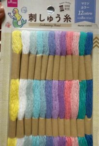 刺しゅう糸 ダイソー 手芸用に購入
