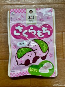 甘さ強めのグミ