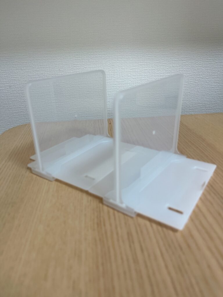 引き出し用仕切り ダイソー どこにでもシンデレラフィットさせられる収納板