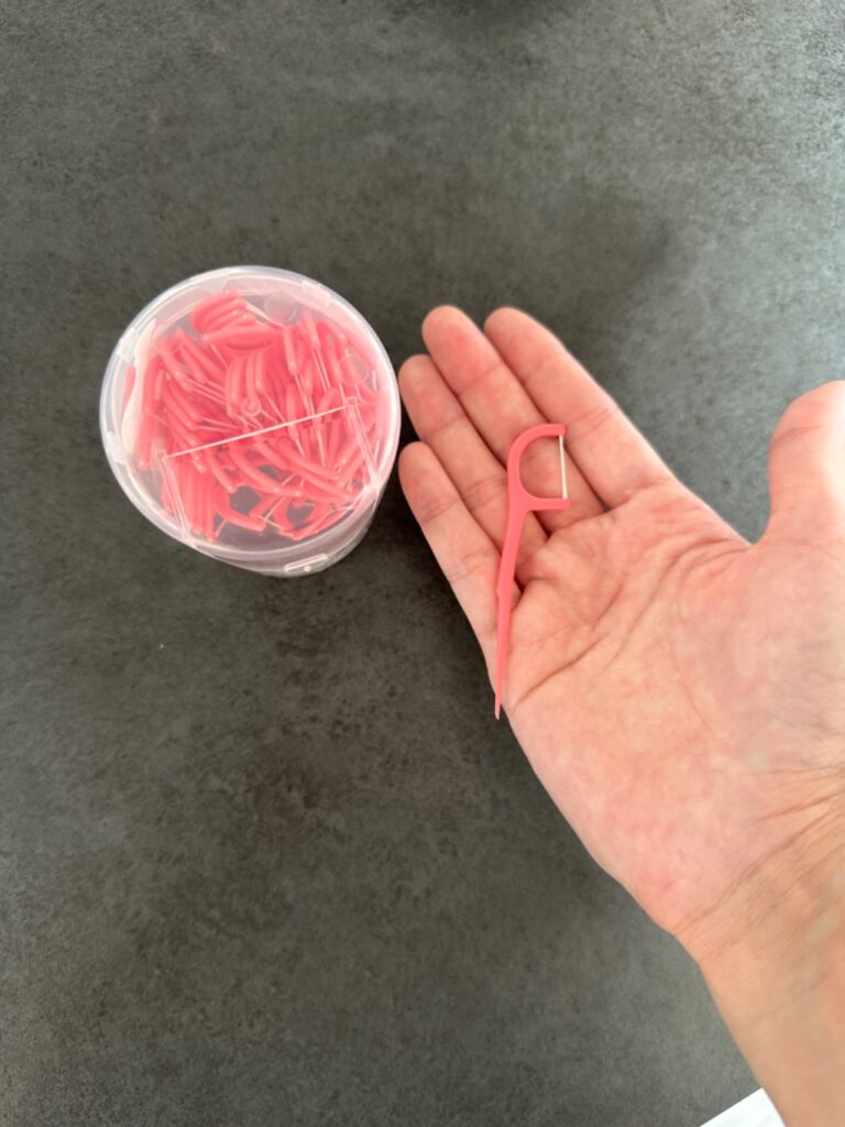 歯間ようじパステルカラー セリア レビュー 2枚目