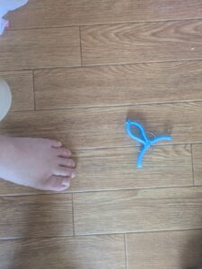 結構大きな衣類でも止めることができる。