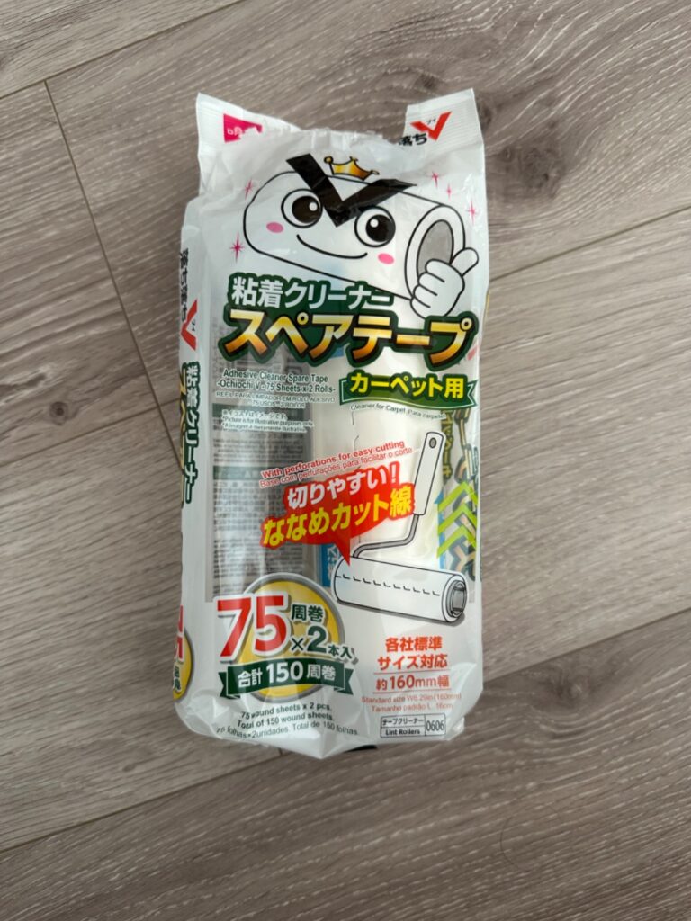 粘着クリーナースペアテープ ダイソー レビュー 1枚目