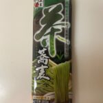 茶蕎麦 ダイソー 抹茶の香りがそばと合う