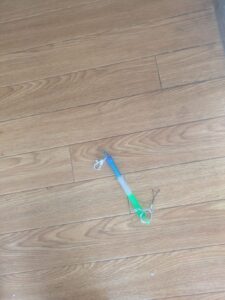 伸びるタイプなので物を失くしにくい。