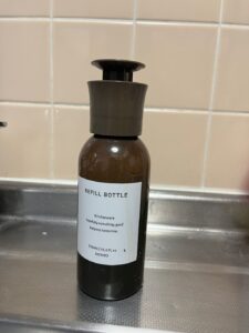 スポンジで押すだけで洗剤が出てきて使いや…