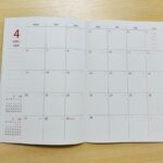 2026年スケジュール帳（A5・月間ブロックタイプ） ダイソー たっぷり15ヶ月使える！シンプル×軽量のマンスリーダイアリー