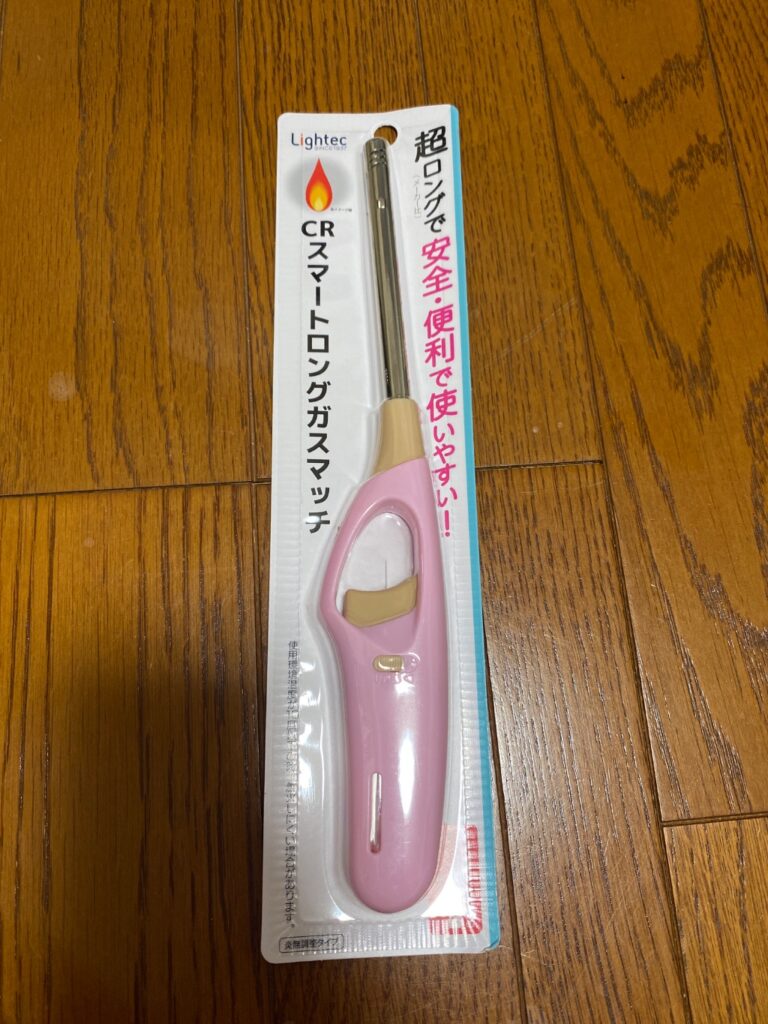 CRスマートロングガスマッチ ダイソー 長くて安心なチャッカマン