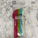 G&Bランチシリーズ カラーフォーク Can Do（キャンドゥ） 使い捨てにできちゃうコスパの良さ