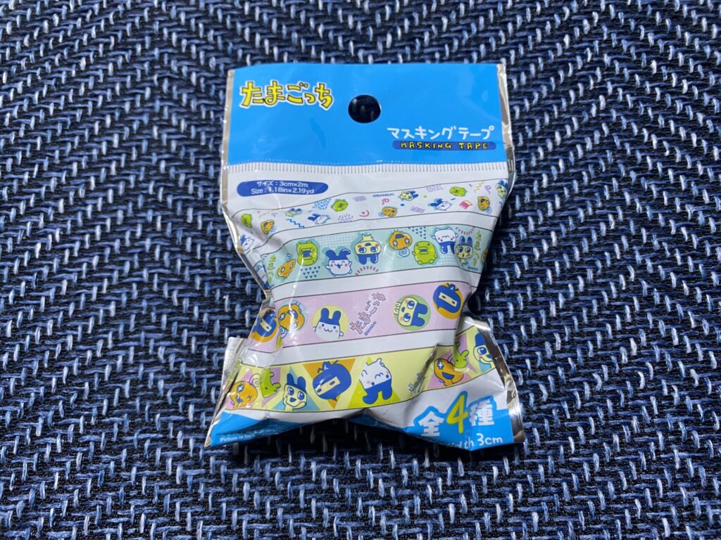 ダイソーたまごっちコラボ商品　マスキングテープ