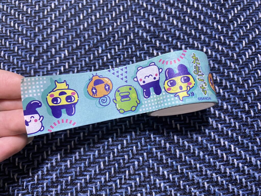 ダイソーたまごっちコラボ商品　マスキングテープ