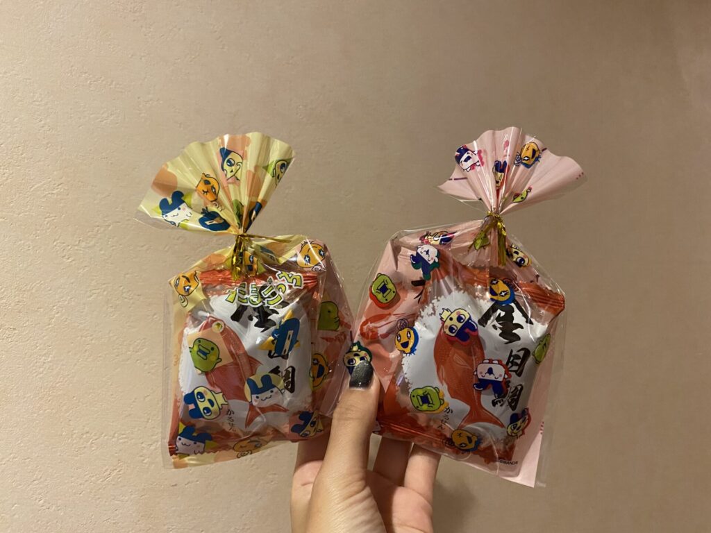 ダイソーたまごっちコラボ商品　ギフトバッグ