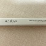 andus エアリーロングラッシュマスカラ 05CASSIS 3COINS（スリコ） 大人カラーが可愛い