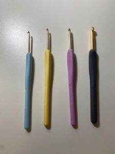 ガキ編みをする際に使用