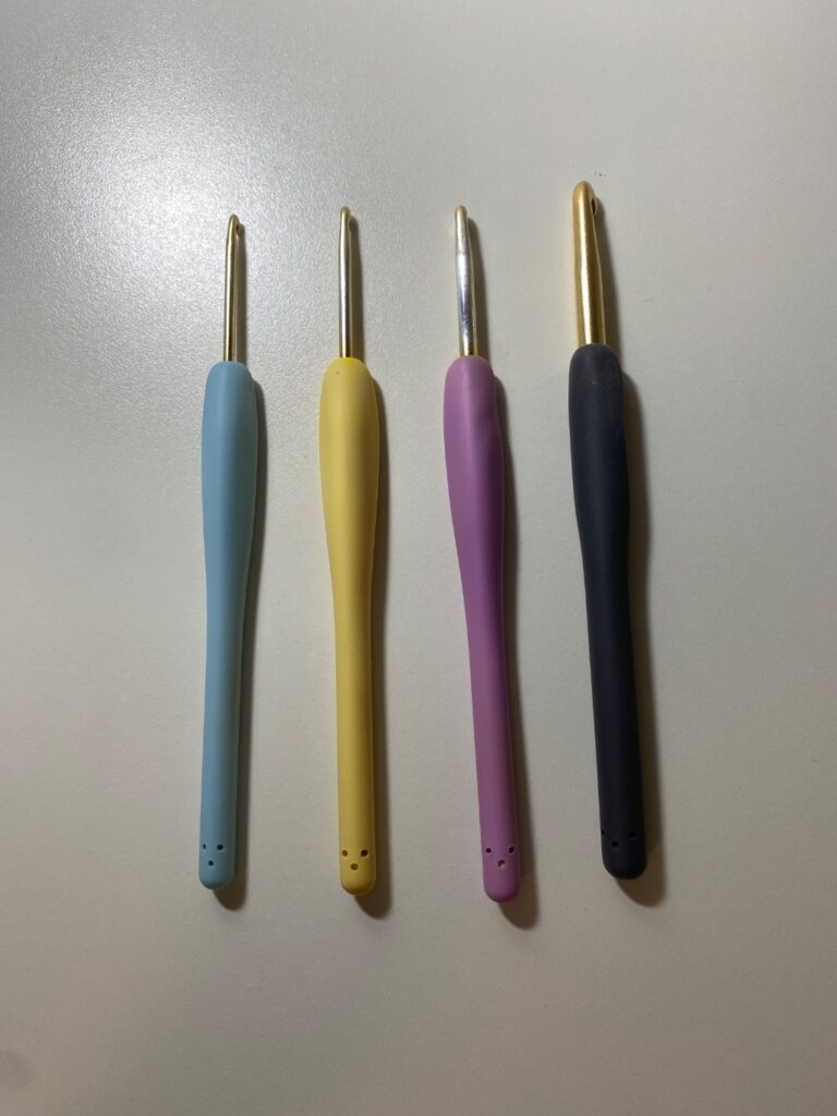 かぎ針 ダイソー ガキ編みをする際に使用