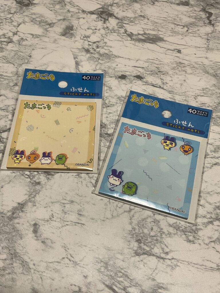 たまごっち　ふせん ダイソー レビュー 1枚目