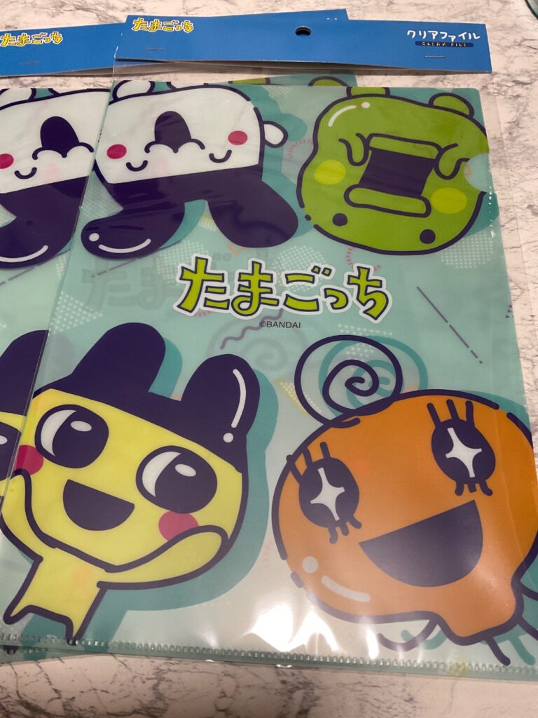 たまごっち　クリアファイル ダイソー ダイソーとたまごっちがコラボ！
