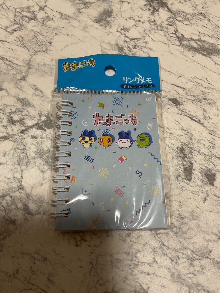 たまごっち　リングメモ ダイソー レビュー 1枚目
