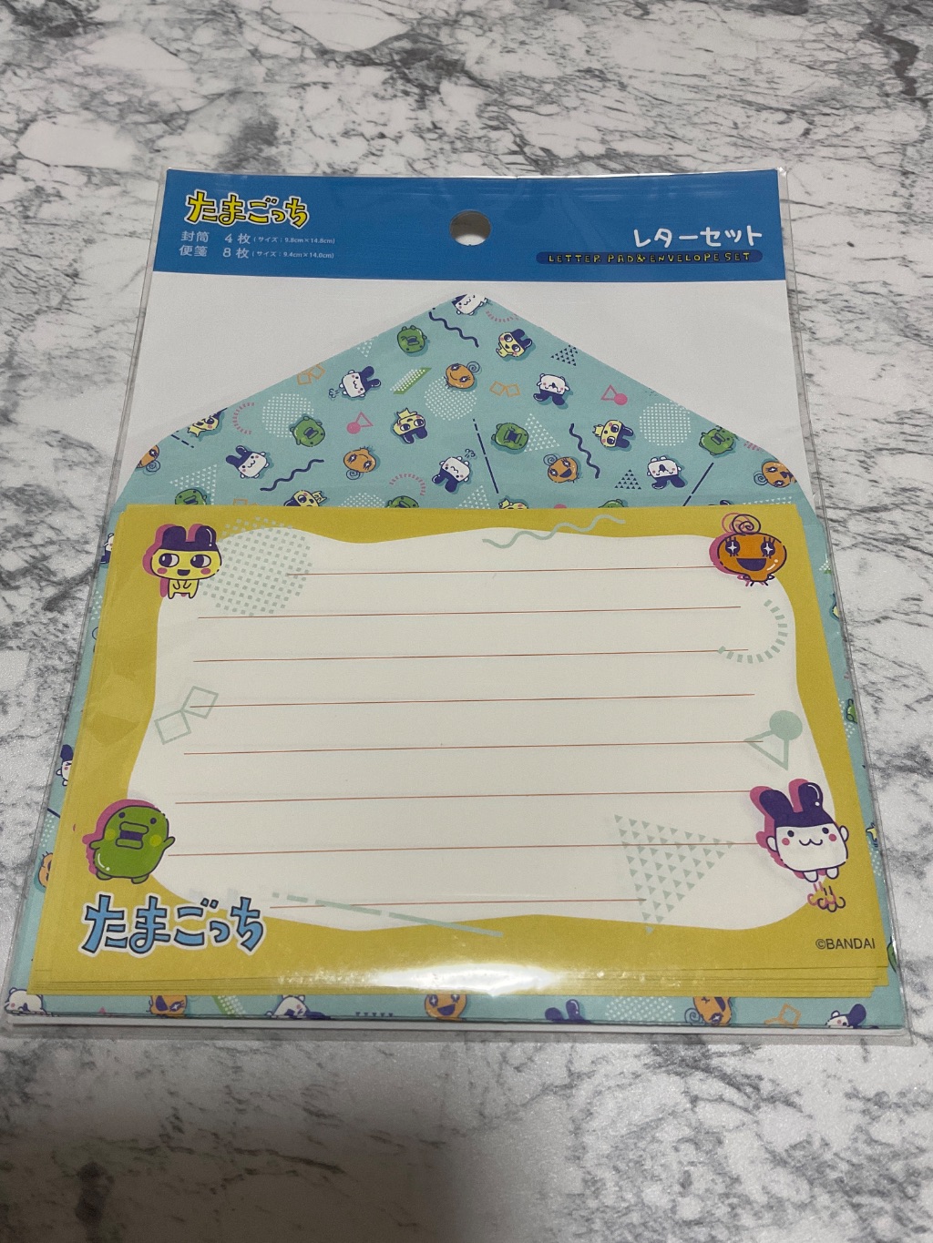 たまごっち　レターセット 29ba247d4248bff8c1e8ae5d41db1d