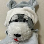アニマルフードタオル シュナウザー illusie300（イルーシ） かわいい！ふわふわ！