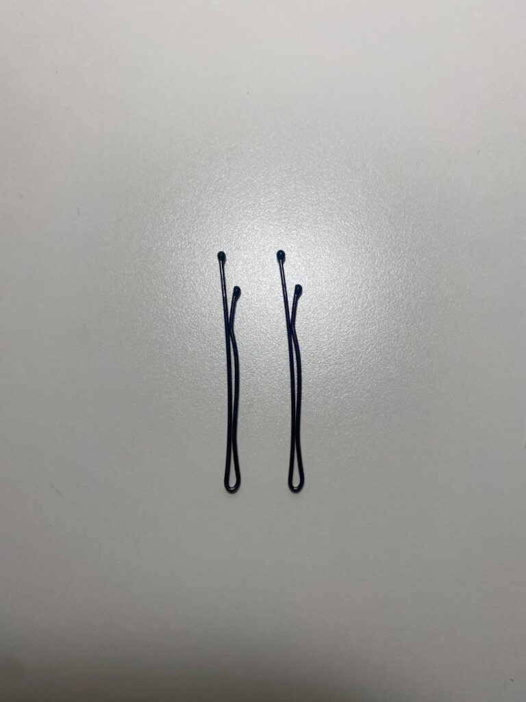 アメピン セリア 髪をまとめる際に使用