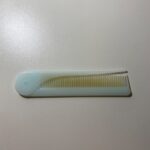 コンパクトヘアブラシ セリア 持ち運ぶ用のヘアブラシとして使用。