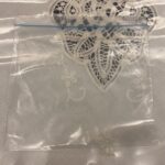 チャック付ストックバッグ Sサイズ ダイソー 小物の整理用として購入