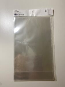 お菓子を包装するために購入