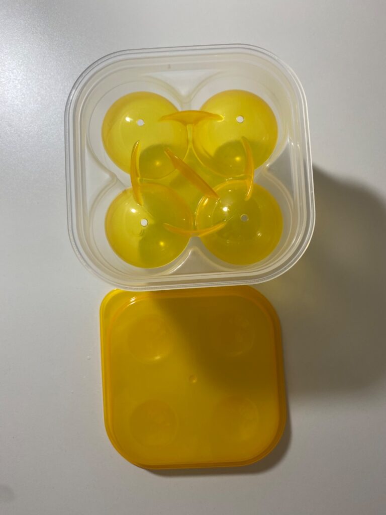 味付け卵職人四個 ダイソー 煮卵を作る際に使用
