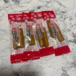 国産梅ごぼう ダイソー ごぼう本来の味。梅味で子供も食べやすい。