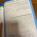 夏休みドリルこくご ダイソー 小学一年生一学期分の予習復習