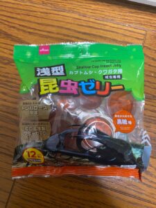 コスパ良し！1番オーソドックスや昆虫ゼリ…