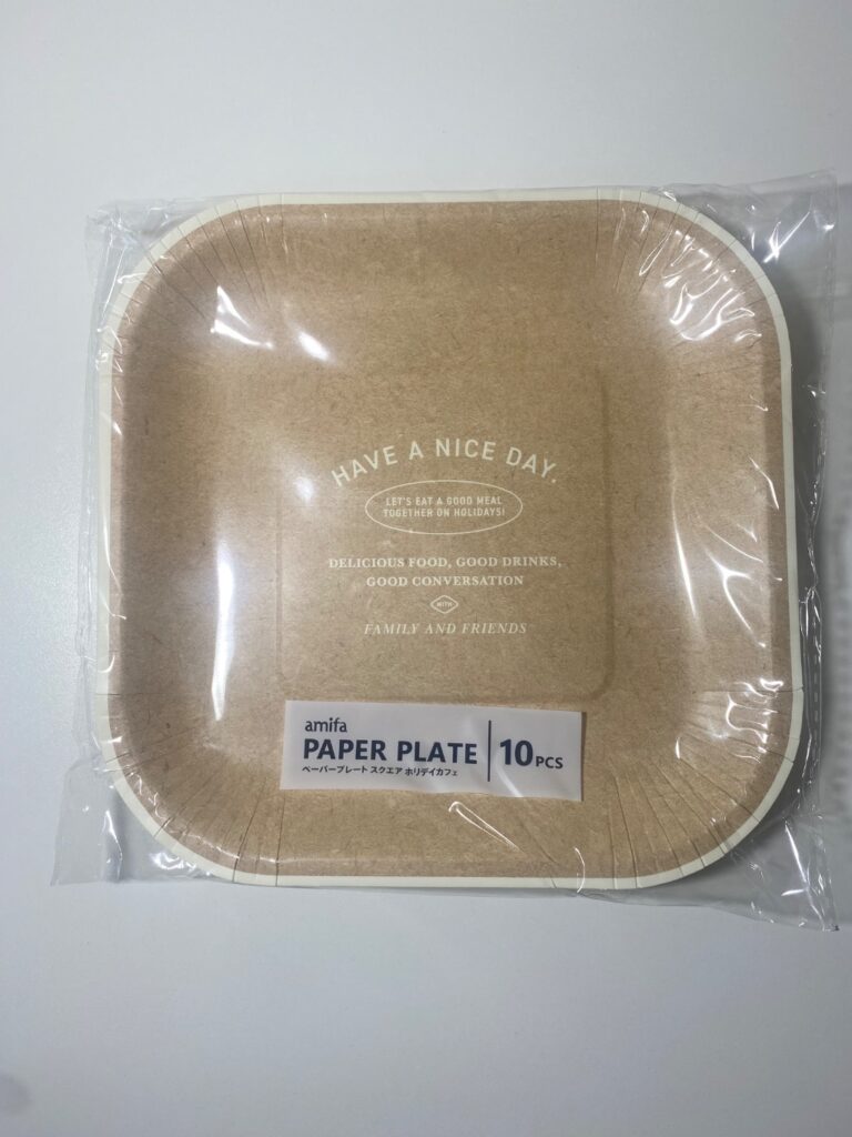 紙皿 セリア アウトドアの際に使用