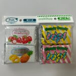 香りつき　ミニポケットティシュ4P Can Do（キャンドゥ） 懐かしすぎる！