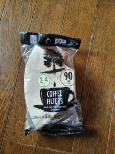 コーヒーメーカーで使用するため