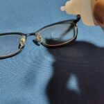 メガネクリーナー ダイソー メガネの汚れを取ります。