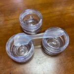 クリームケース　3個入 ダイソー 一泊二日の旅行にぴったり