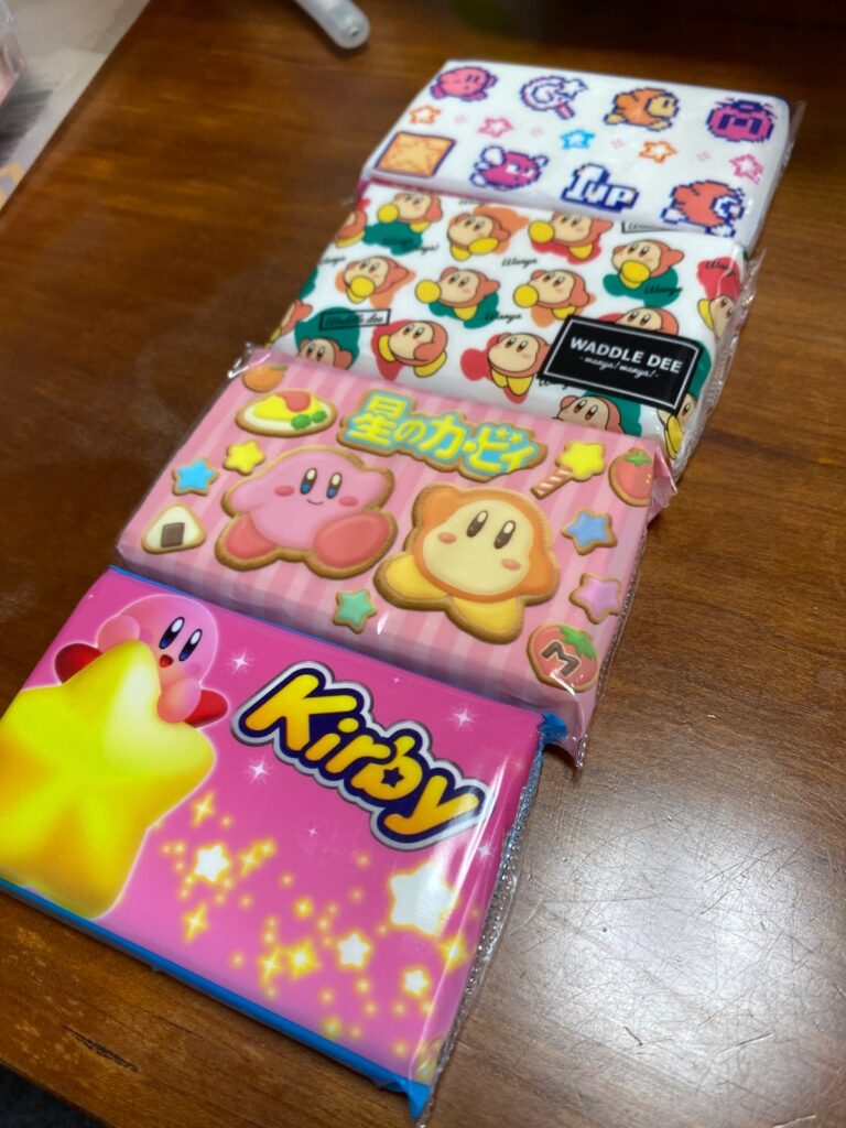星のカービィ　ポケットティッシュミニ ダイソー カービィ好きにはたまらない！
