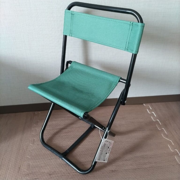 レジャーイス　背もたれ付き（ダイソー）の口コミ写真