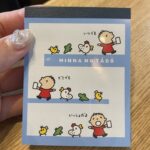 みんなのたあ坊　メモ帳 Can Do（キャンドゥ） 2種類の柄のメモ帳
