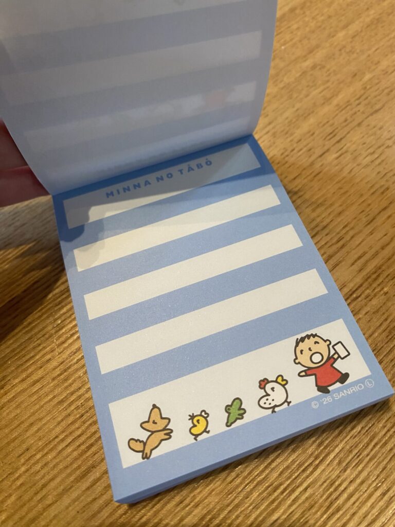 みんなのたあ坊　メモ帳をCan Do（キャンドゥ）で購入した口コミ写真（3枚目）