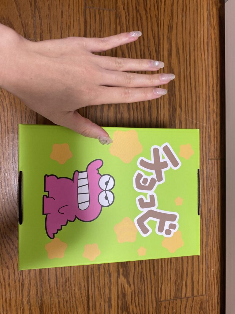 クレヨンしんちゃん フタ付ペーパーボックスをセリアで購入した口コミ写真（4枚目）