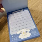 シナモロール　メモ帳をCan Do（キャンドゥ）で購入した口コミ写真（3枚目）