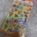 ポケモンキラっとシール2 No.1 セリア レジンを重ねてぷっくりシールにDIY！