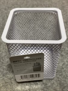 メッシュペンスタンド Can Do（キャンドゥ） シンプルで使いやすいペン立て