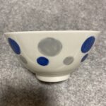 水玉 茶碗 セリア シンプルで持ちやすい茶碗