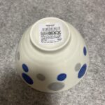 水玉 茶碗をセリアで購入した口コミ写真（2枚目）