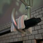 物干し竿の移動・落下を防ぐポールストッパー2個入をCan Do（キャンドゥ）で購入した口コミ写真（3枚目）